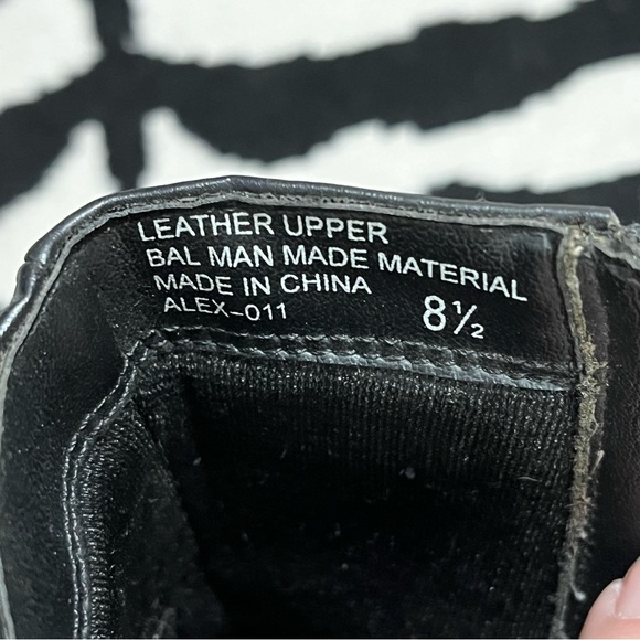 Vintage 90s Y2K SoHo Cobbler Alex Chunky Platform Leather Boots Size 8.5 - Picture 11 of 16